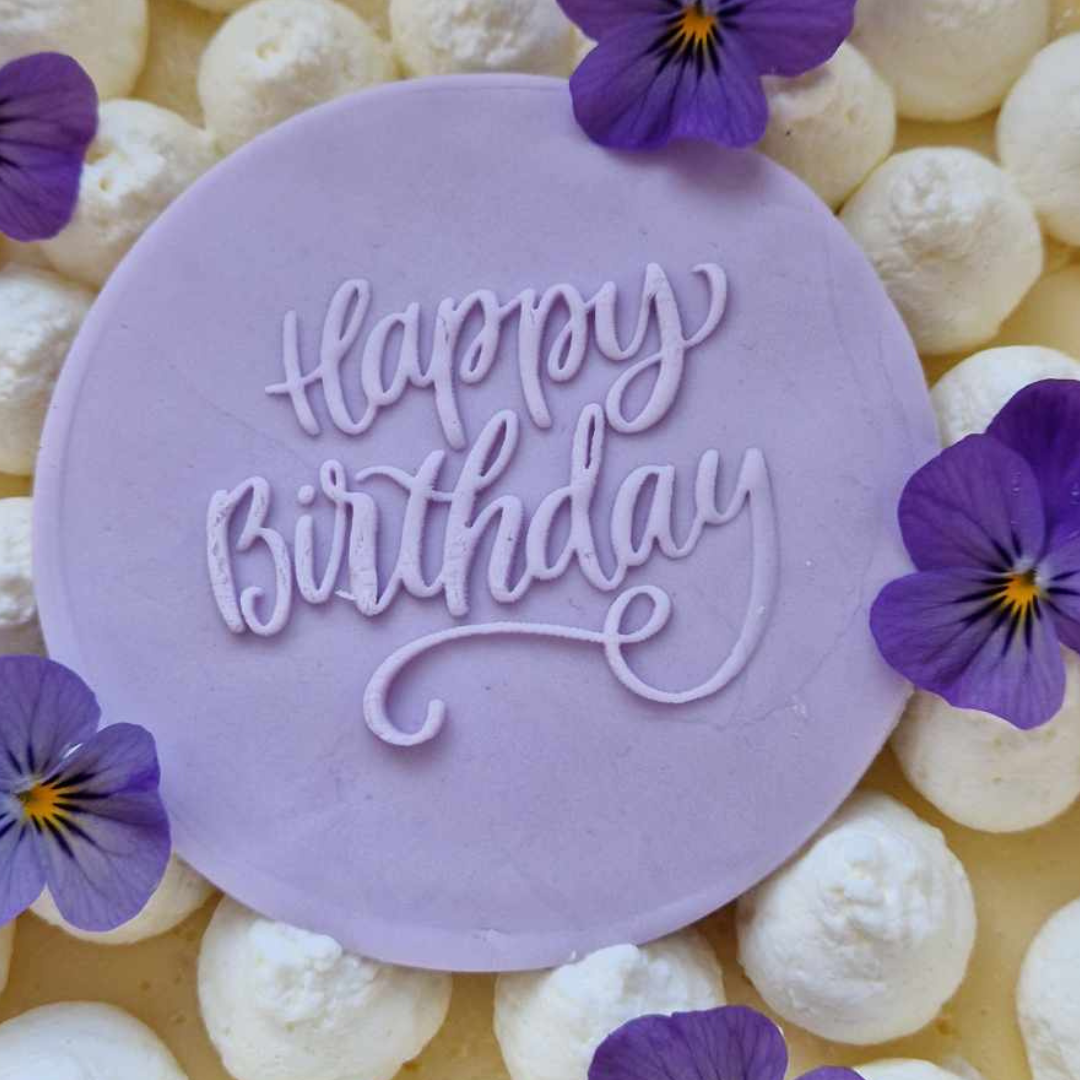 Taarttopper Happy Birthday