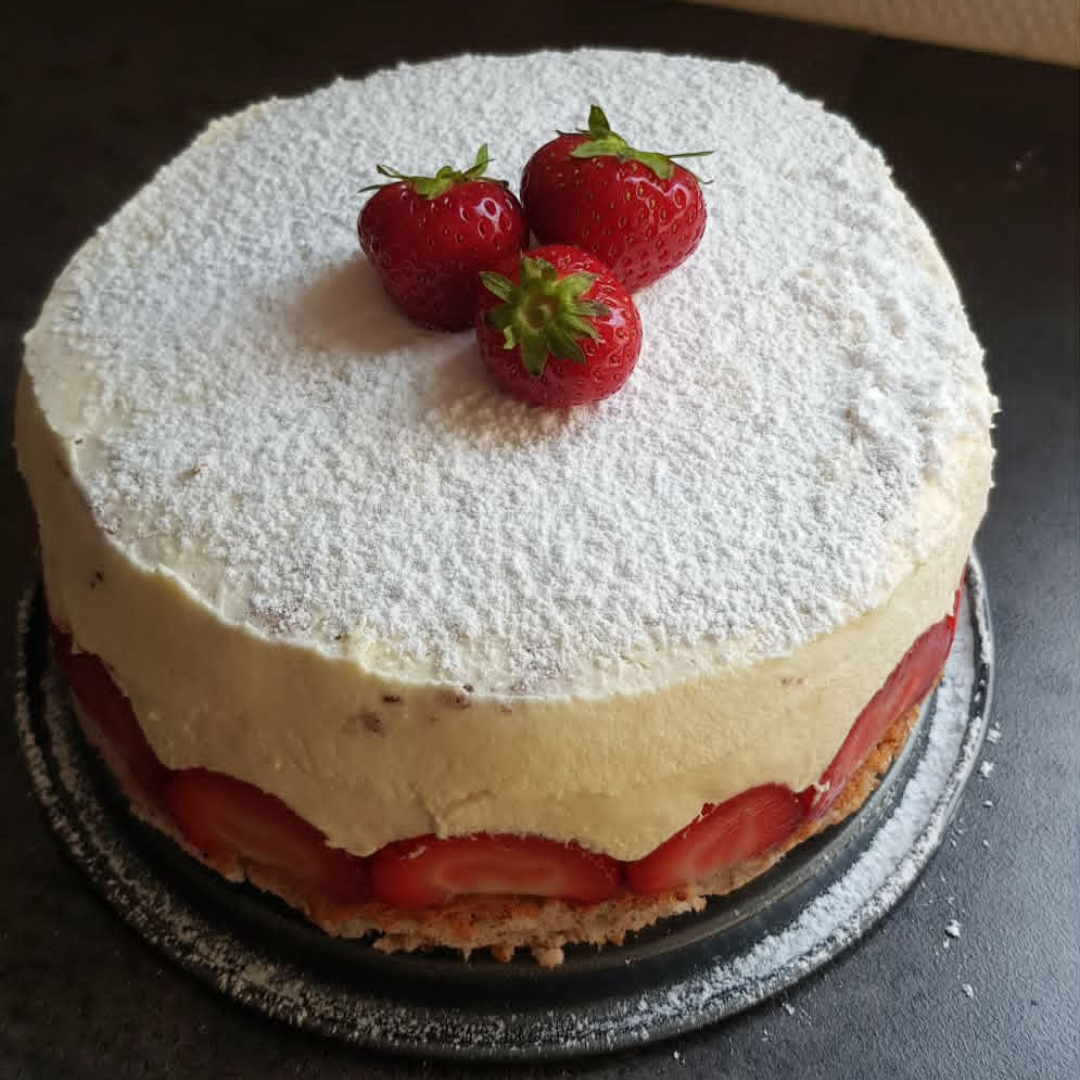 VADERDAG Fraisier taart