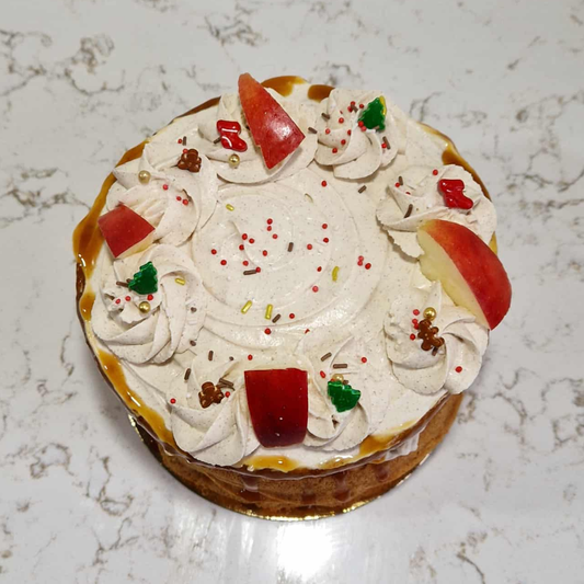 Appel kaneel chiffon taart (8 pers)