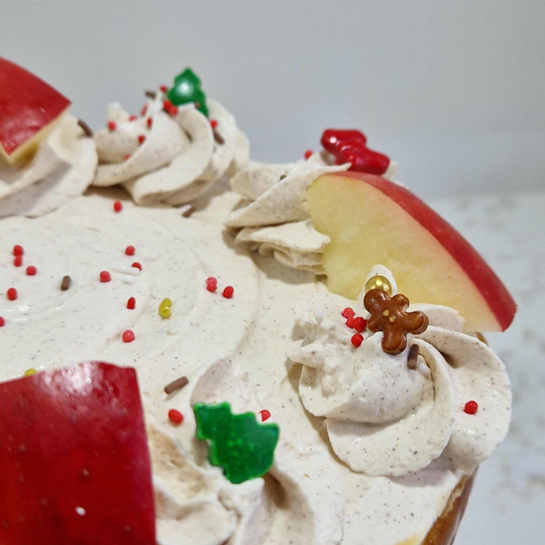 Appel kaneel chiffon taart (8 pers)