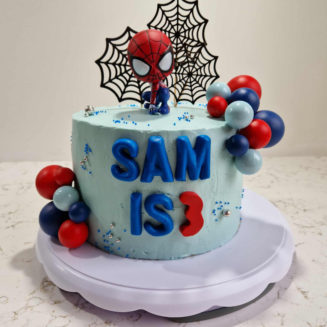Spidey taart