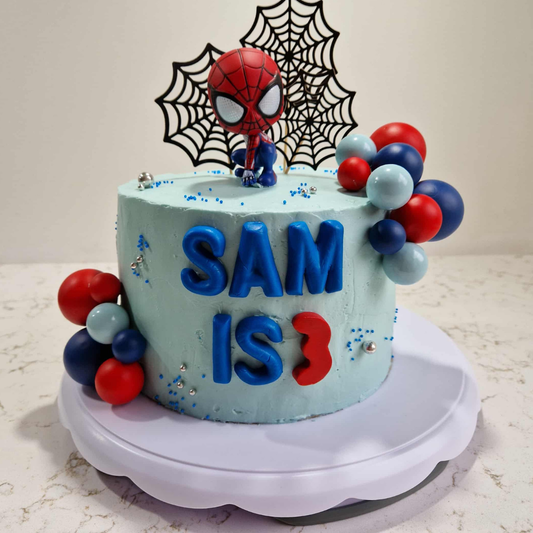 Spidey taart