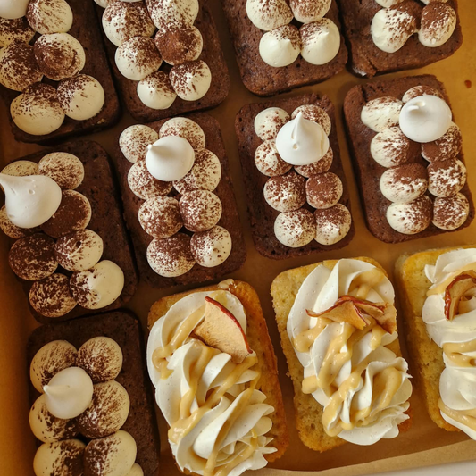 Mini cakes (3 smaken)
