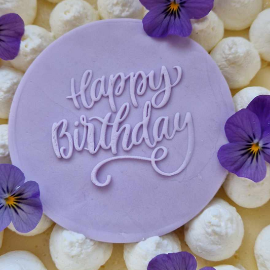 Taarttopper Happy Birthday