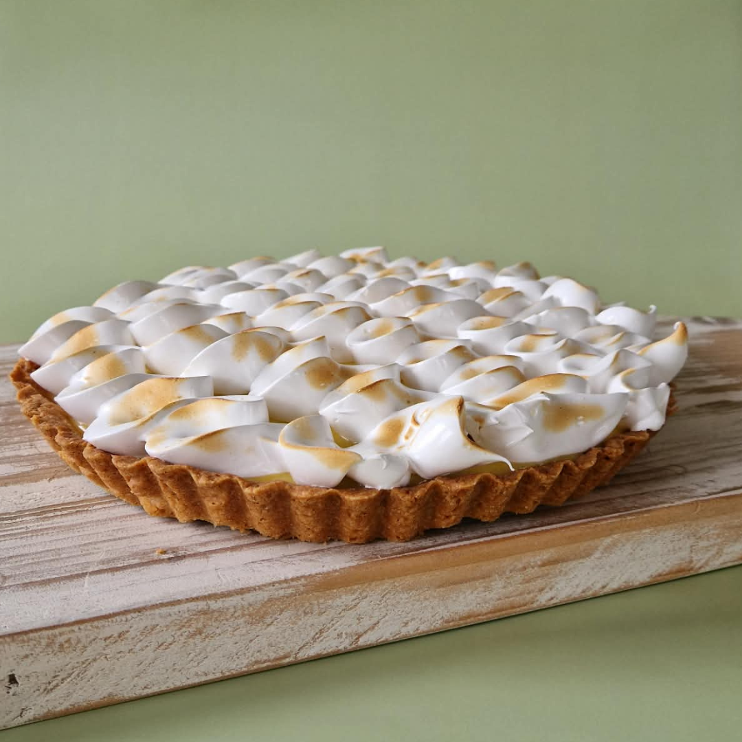 Citroen meringue taart (6 pers)