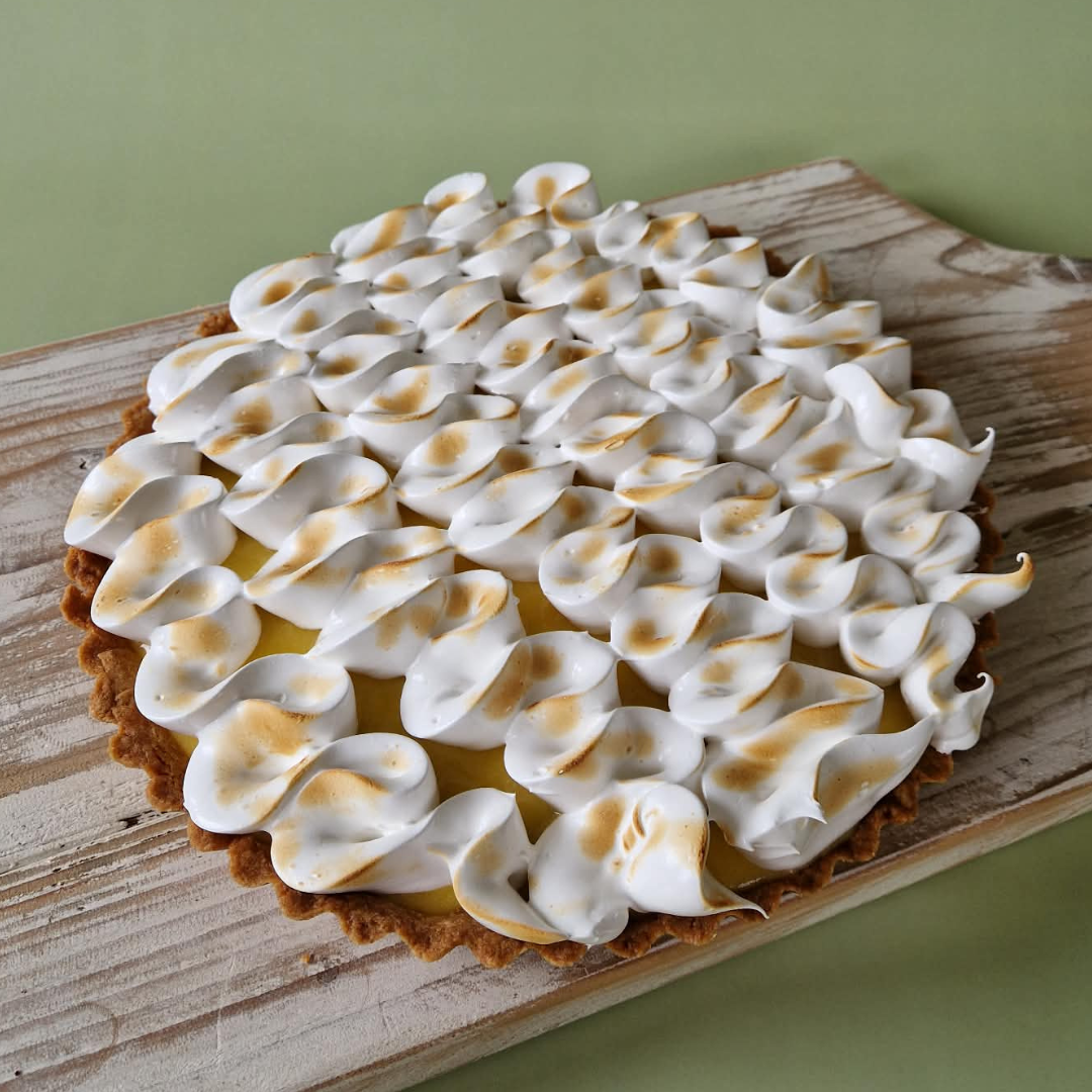 Citroen meringue taart (6 pers)